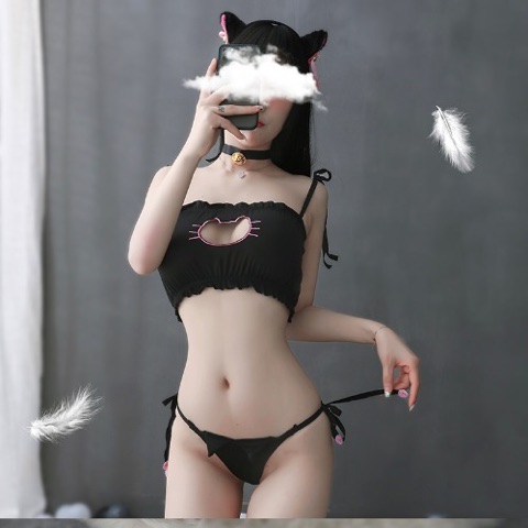 블랙키티비키니세트 샤이맨 상봉역점 판매가 29,000원